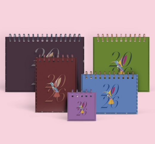 Calendário Pássaros 2026